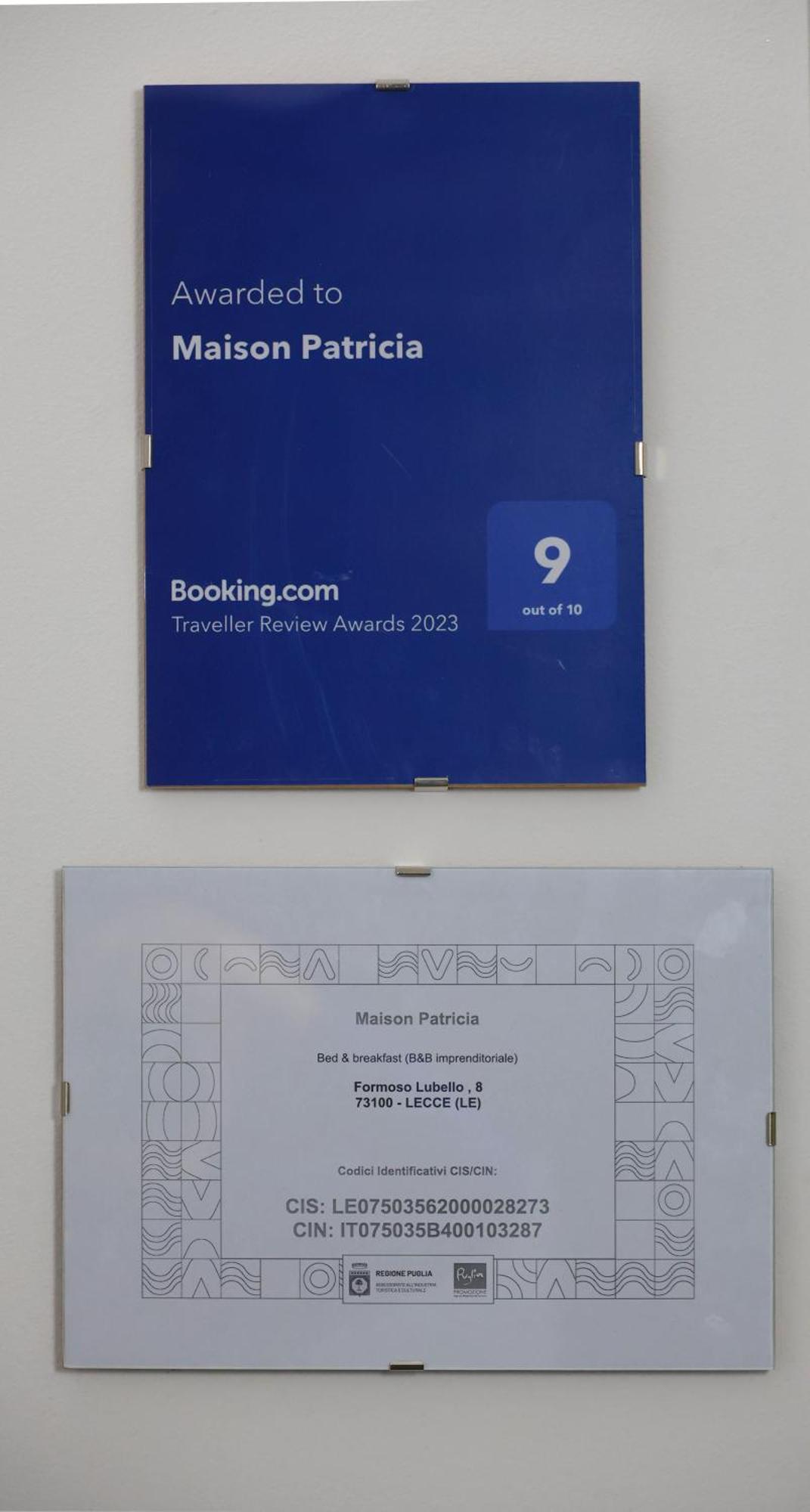 Maison Patricia Lecce Ngoại thất bức ảnh